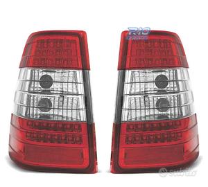 FANALI MERCEDES CLASSE E W124 SW 85-95 LED ROSSO C