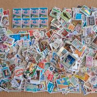 1650 Francobolli misti Mondo Europa usati Lotto