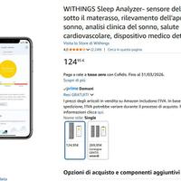 Sleep monitor WITHINGS Sleep Analyzer