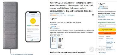 Sleep monitor WITHINGS Sleep Analyzer