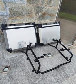 set valigie/borse Benelli TRK 502 nuovo 