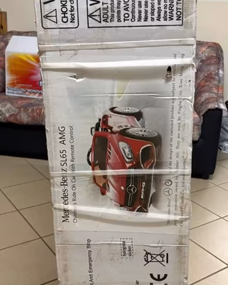 Auto Elettrica per Bambini Mercedes SL65 AMG - NUO