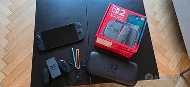 nintendo switch 2 come nuova +accessori