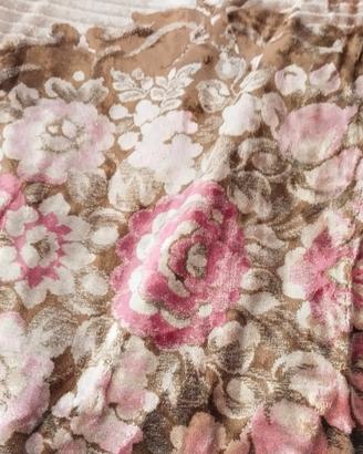 coperta matrimoniale in ciniglia anni '80
