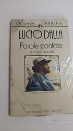 Libro Parole Cantate di Lucio Dalla