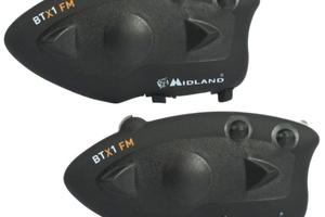 MIDLAND BTX1 FM TWIN INTERFONO confezione doppia