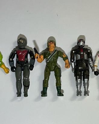 Mini action figures anni '80-'90