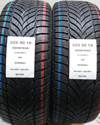 2 GOMME 225 50 18 GOODYEAR BR1582