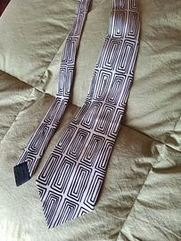 Jacques Heim cravatta seta vintage anni 60