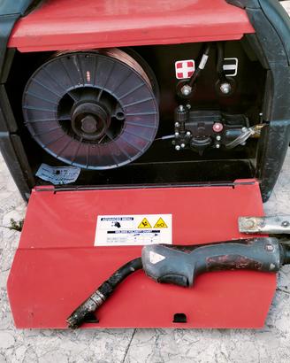 saldatrice a filo portatile  210 dual sinergic inv