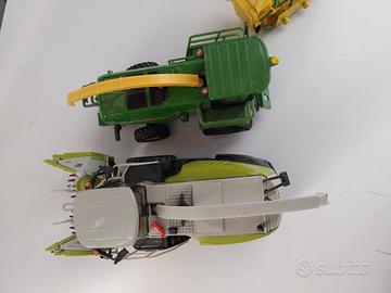 trincia john deere 7500 e e 960 claas siku 1:32 