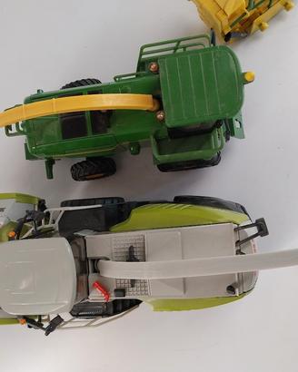 trincia john deere 7500 e e 960 claas siku 1:32 