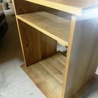 Mobile porta tv in legno massello con ruote
