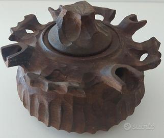 Grolla Valdostana (Coppa Dell' Amicizia) in legno