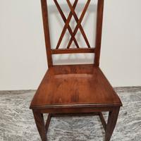 sedie legno massello 