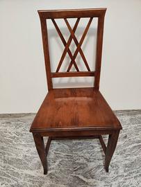 sedie legno massello 