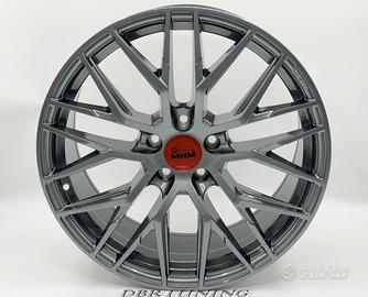 Cerchi in lega 18 MAM RS4 Palladio lucido FORD AUD