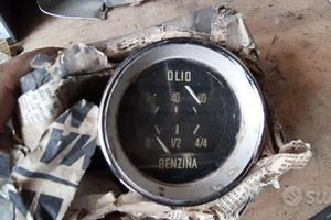 Strumento manometro indicatore acqua-olio VEGLIA