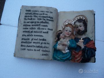 libro in resina con preghiere