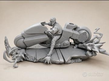 Akira Kaneda Bike 33 cm - Statua - Action Figure -