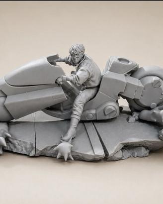 Akira Kaneda Bike 33 cm - Statua - Action Figure -