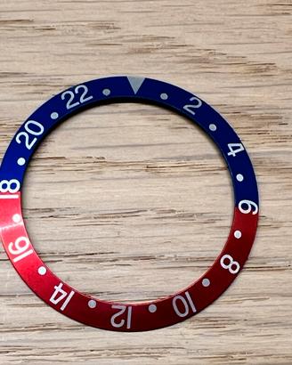 Bezel Pepsi disco numerato per Rolex GMT Master II