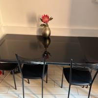 Tavolo Vetro nero Ikea