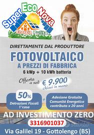 FOTOVOLTAICI DI ULTIMA GENERAZIONE 