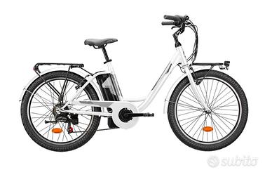 Bicicletta Atala elettrica 24 E-WAY 24+ 6V WHITE