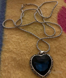 Collana Cuore Blu