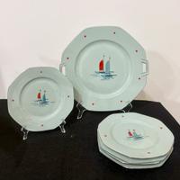 Antichi piatti in ceramica