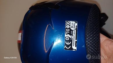 casco sci bambino circ. 54cm