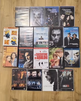 lotto 18 dvd/blu ray