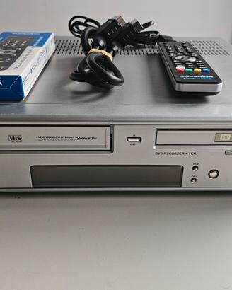 Videoregistratore combo DVD e VHS Daewoo DF-4100S 