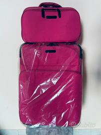 Valigia Trolley BENETTON + Beauty Case
