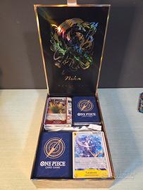 Lotto carte One Piece Card Game Holo + scatola