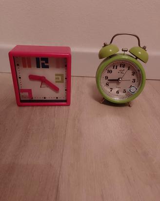 coppia orologi da tavolo 
