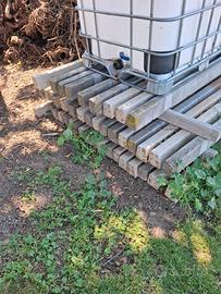 42 pali cemento di testata e ancore