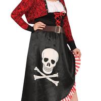 Vestito di carnevale adulto donna pirata