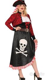 Vestito di carnevale adulto donna pirata
