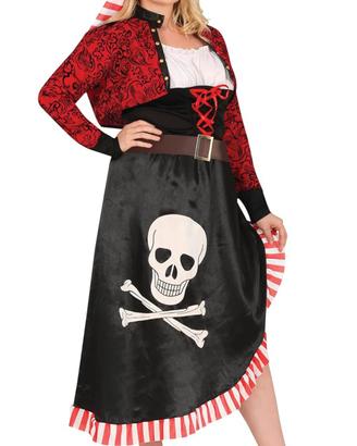 Vestito di carnevale adulto donna pirata