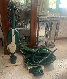 Folletto Vorwerk VK140 con battitappeto e accessor