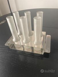 Servizio vodka con vassoio