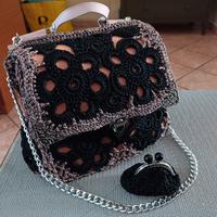 Borsa e porta monete artigianale 