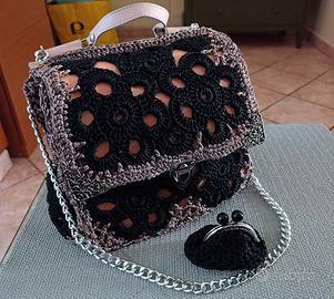 Borsa e porta monete artigianale 