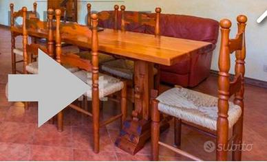 Sedie in legno