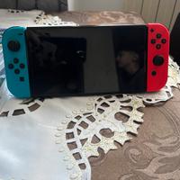 Nintendo switch oled completa di giochi e VR