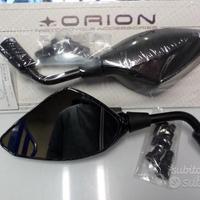 Coppia specchi universali moto naked
