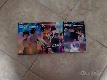 Manga fumetti di your name 