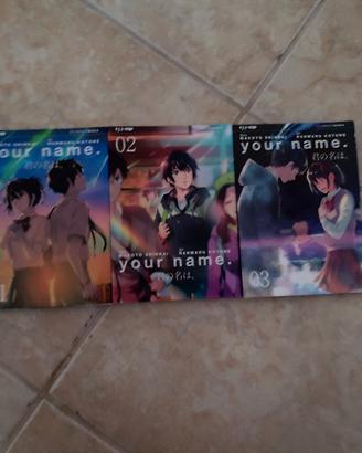 Manga fumetti di your name 